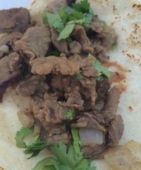 Beef Head Taco