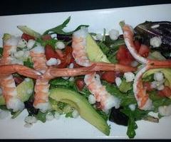 Hominy and Shrimp Salad